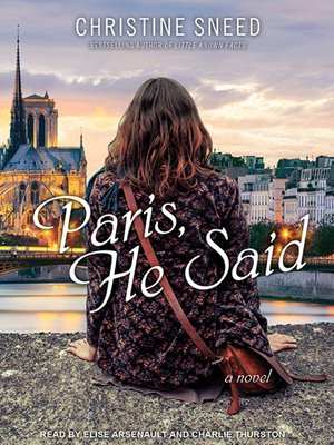 cover image of Paris, He Said